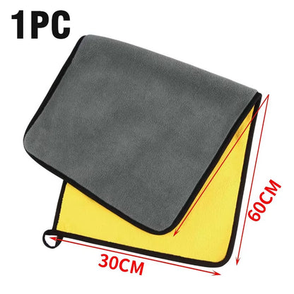160X60CM Car Microfiber Cloth Wash Towel Microfiber Cleaning Detailing Cloth Car Wash Drying Towel Auto Microfiber Towel