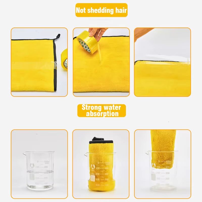 160X60CM Car Microfiber Cloth Wash Towel Microfiber Cleaning Detailing Cloth Car Wash Drying Towel Auto Microfiber Towel